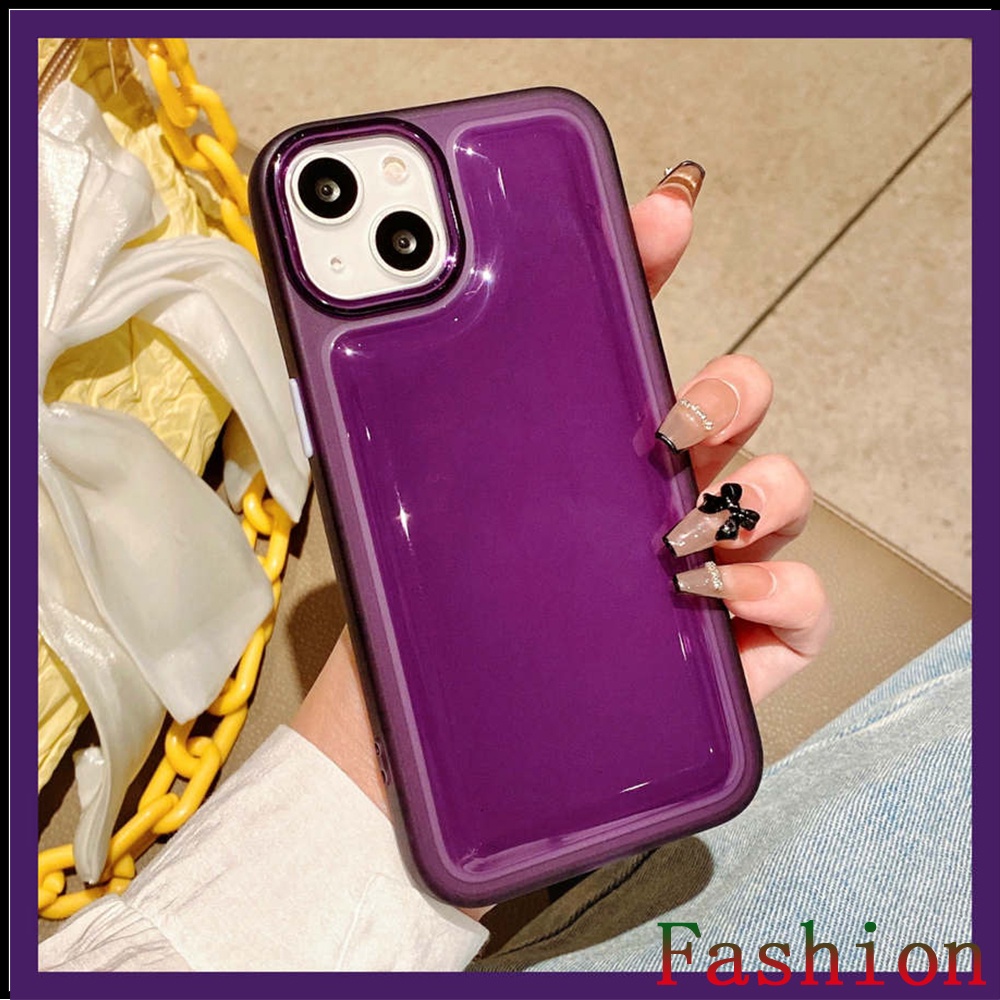 จัดส่งทันที-เคสไอโฟน11ใส-purple-pink-no-cover-camera-clear-soft-case-for-iphone-14-13-12-11-pro-max-xs-xr-7-8-plus-เคสiphone12-เคส-iphone-14-pro-max-ใส-เคสไอโฟน13promax-เคสไอโฟน7พสัส