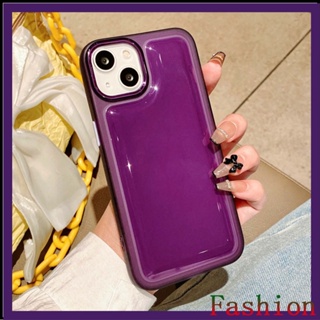 ❤️จัดส่งทันที❤️เคสไอโฟน11ใส purple Pink NO cover camera Clear soft Case for iPhone 14 13 12 11 PRO MAX XS XR 7 8 PLUS เคสiPhone12 เคส iPhone 14 Pro max ใส เคสไอโฟน13promax เคสไอโฟน7พสัส