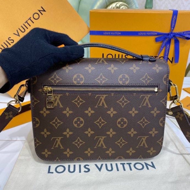 พร้อมส่งnew-louis-vuitton-pochette-metisเทพ-size-25x19x7cm