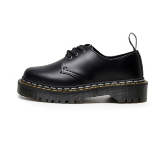 สินค้า Dr. Martens Air Wair Thick-Soled 3-Hole Bex Female Low-Top Leather Line Round Toe Casual Martin Shoes