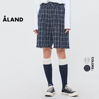 ALAND กางเกง ROMANTIC CROWN รุ่น WOMAN TWEED SHORTS PANTS