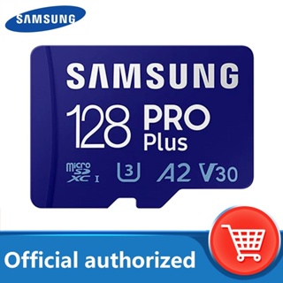 การ์ดหน่วยความจํา Samsung U3 4K Class 10 Speed 100MB/s TF Card EVO Plus Micro SD Card SUPPORT 512GB 256GB 128GB 64GB