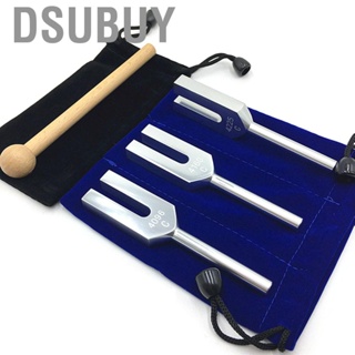 Dsubuy 3pcs Angel Tuning Forks Set 4096 Hz Wonderful Sound Healing Musical Instrument