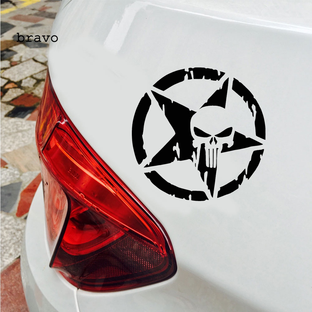 br-สติกเกอร์-the-punisher-skull-pentagram-สําหรับตกแต่งรถยนต์-รถจักรยานยนต์-ยานพาหนะ