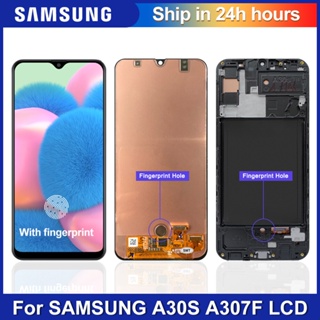 ของแท้ 6.4&amp;quot; หน้าจอแสดงผล LCD ดิจิไทเซอร์ และชุดบริการ แบบเปลี่ยน สําหรับ Samsung Galaxy A30s A307F A307 A307FN A307A