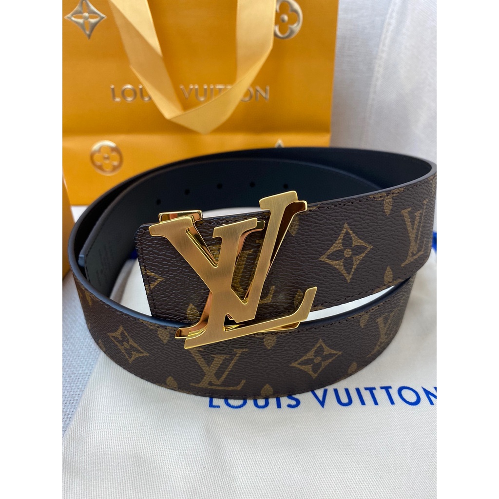 พรี-ราคา3000-lv-louis-vuitton-monogram-27657323-หนังวัว-ผู้ชาย-เข็มขัด4cm