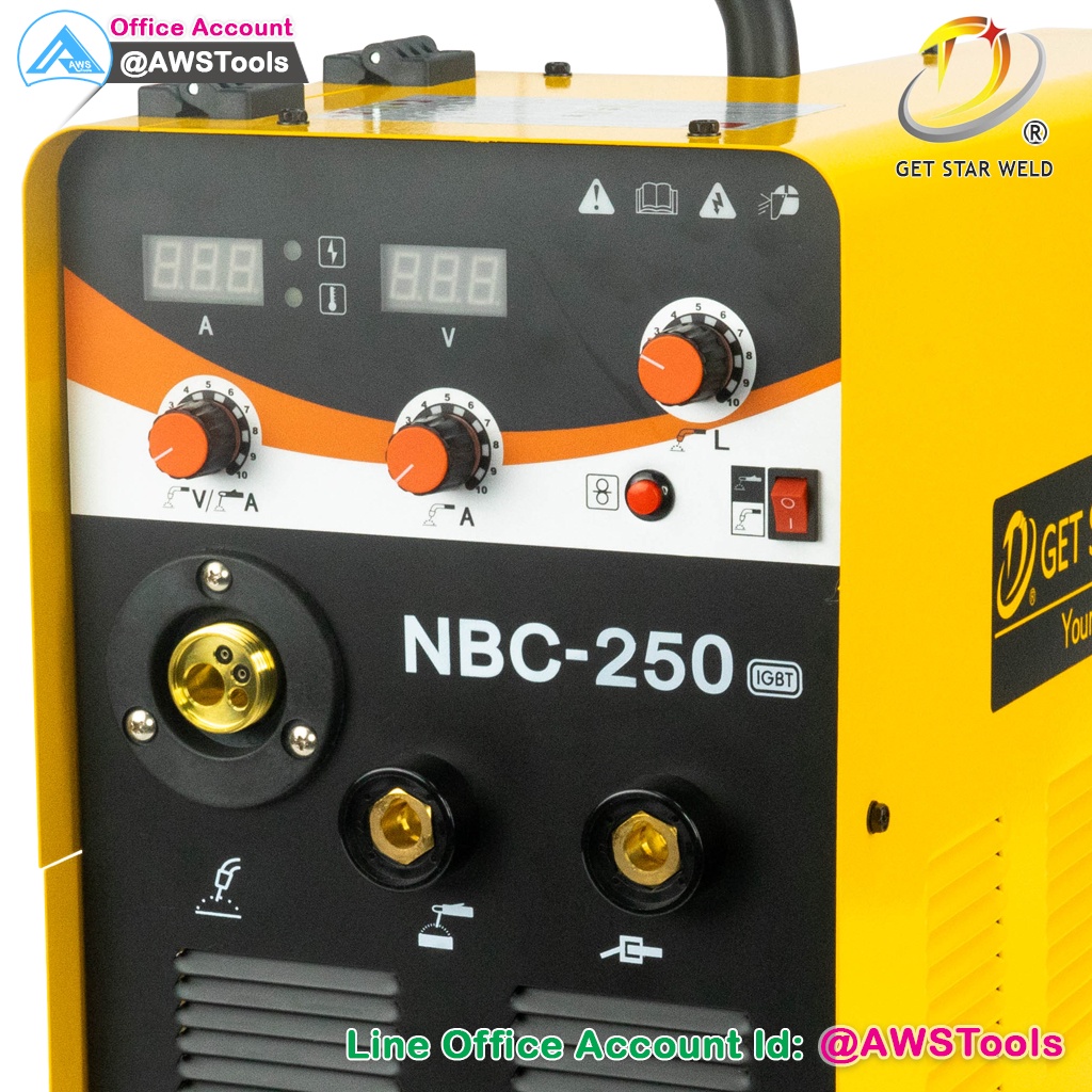 mig-nbc-250-เครื่องเชื่อมแก๊ส-co2-เครื่องเชื่อม-mig-โมดูล-igbt