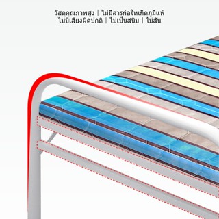 DAMENG เตียงพับนอนกลางวัน เตียงพับ เตียงพับได้ เตียงนอนพับได้ เตียงพกพาดงาย เรียบง่าย NAYI
