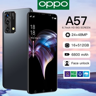 ภาพหน้าปกสินค้าโทรศัพท์มือถือ OPPQ A57 ของเเท้100% โทรศัพท์ 6.7นิ้ว โทรศัพท์มือถือราคาถูก Android โทรศัพท์สมาร์ทโฟน ที่เกี่ยวข้อง