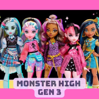 ❤️‍🔥สินค้าพรีออเดอร์ ตุ๊กตามอนสเตอร์ไฮ Monster High Gen 3 2022
