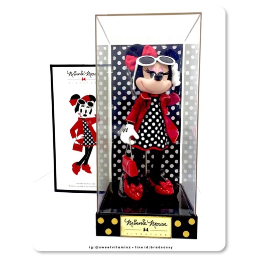 disney-2017-d23-exclusive-minnie-mouse-signature-designer-doll-limited-edition-ตัวที่-330-จาก-523-ตัวทั่วโลก-limited