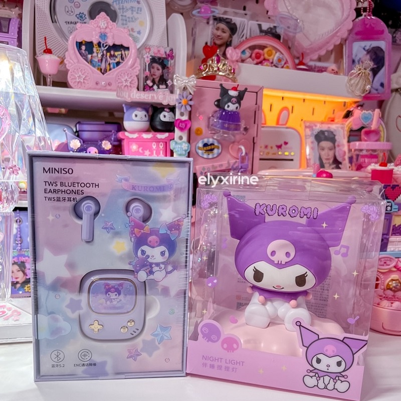 miniso-sanrio-disney-หูฟังไร้สาย-ดิสนีย์-มิกกี้เมาส์-หูฟังเกมมิ่ง-สีชมพู-หูฟัง-หูฟังบลูทูธ-หูฟังบลูทูธไร้สาย-หูฟังเกมส์มิ่ง-หูฟังมีไมค์-my-melody-kuromi-cinnamoroll-mickey-mouse-true-wireless-bluetoot