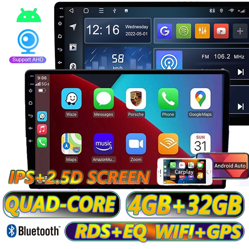 quad-core-4gb-ram-32gb-เครื่องเล่น-วิทยุ-fm-wifi-bluetooth-หน้าจอ-ips-2-din-9-นิ้ว-10-1-นิ้ว-gps-นําทาง-สําหรับรถยนต์