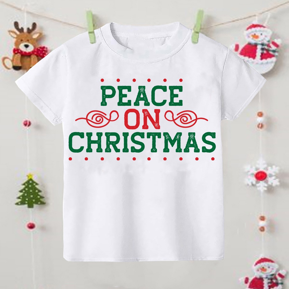 เสื้อยืดพิมพ์ลายคำขวัญวันคริสต์มาส-ของขวัญคริสต์มาสที่ดีที่สุดสำหรับบราเดอร์-พี่สาว-เด็ก-ผู้ปกครอง-พาร์ทเนอร์