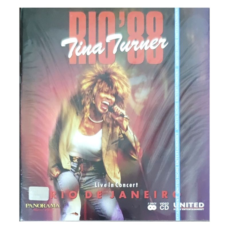 VCD คอนเสิร์ต TINA TURNER Live Rio'88 | Shopee Thailand