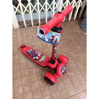 3D Foldable Twist Scooter ลาย Frozen ,Spider man ,Captain America สกููตเตอร์