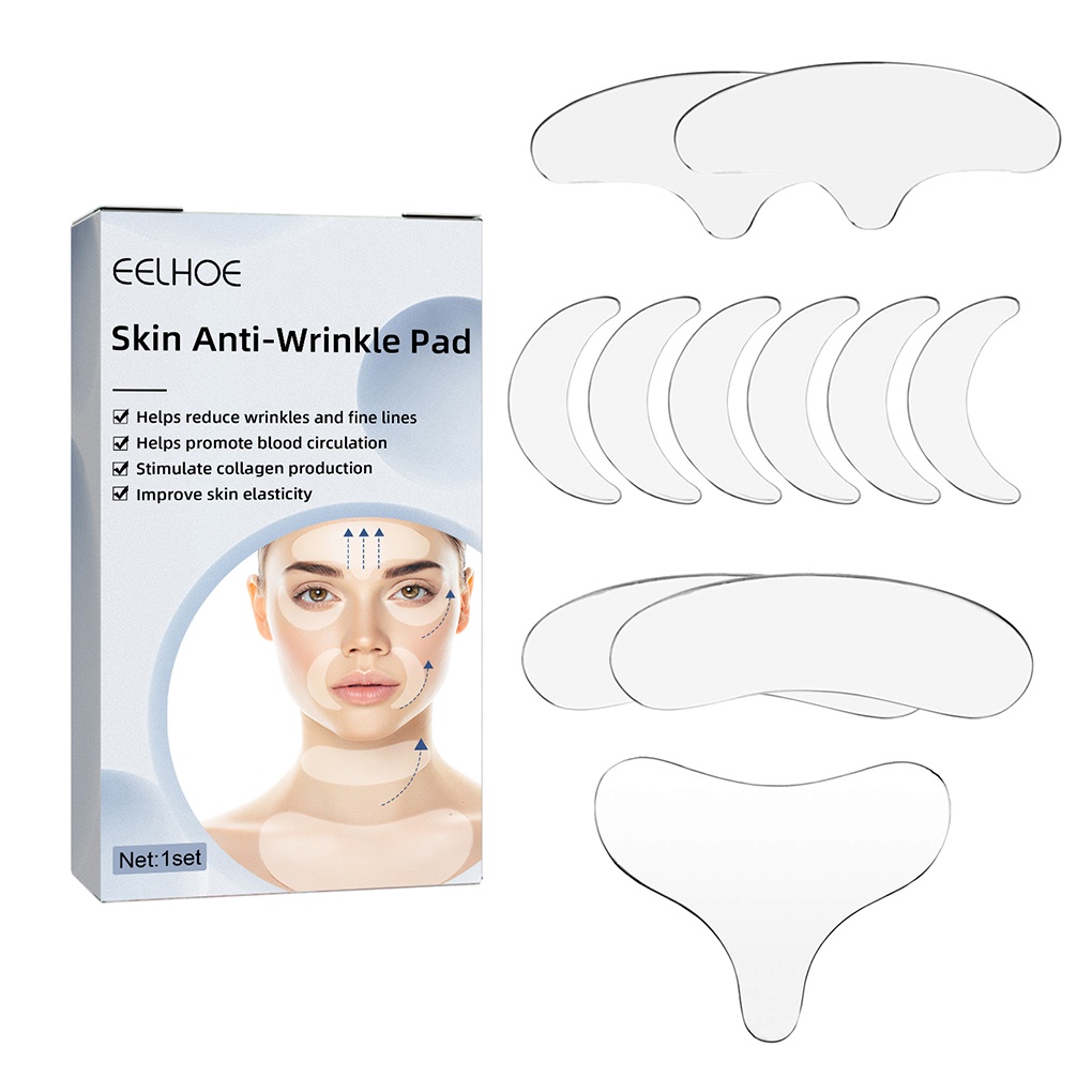 11-pcs-reusable-silicone-chest-pads-silicone-neck-pad-forehead-pad-set-cleavage-pad-eye-mask-cheek-stick-facial-care-t00