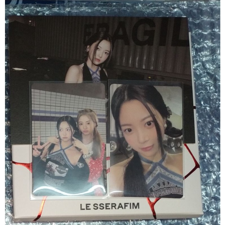 พร้อมส่ง อัลบั้มแกะ Lesserafim compact ver. ซากุระ อึนแช แชวอน | Shopee ...