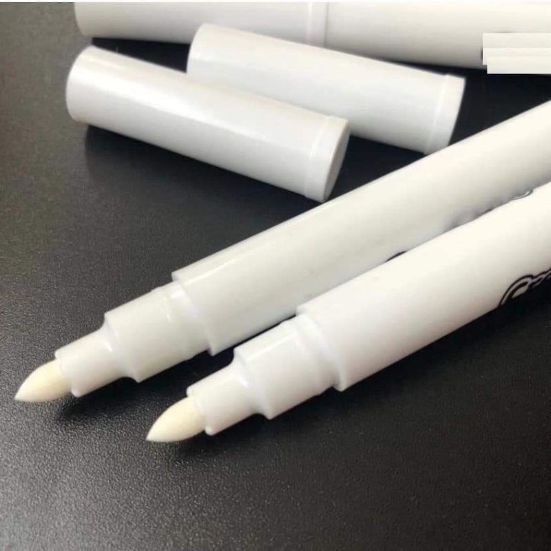 ปากกาเขียนกระจก-สำหรับตกแต่งงานคริสต์มาสปากกาสีขาว-หมึกสีขาว-ปากกาสีขาวใช้วาดกระจก-ลบได้เพียงแค่เช็ด