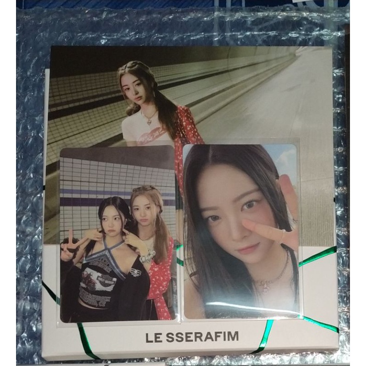 พร้อมส่ง อัลบั้มแกะ Lesserafim compact ver. ซากุระ อึนแช แชวอน | Shopee ...