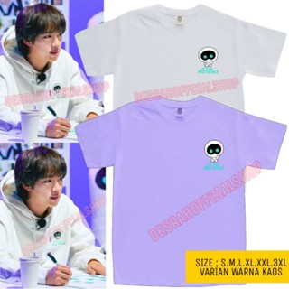 เสื้อยืด พิมพ์ลายโลโก้ Kim bts challenge ASTRONAUT TOSCA สําหรับผู้ชาย