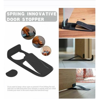 Doorstop Door Stop Catch Holder with Hook Sound Dampening Bumper Hold Door  Open Door Stopper - AliExpress