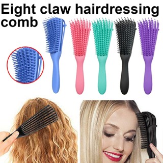 Crazyi Detangling Brush Hair Detangler Scalp Comb Wet/Dry Hair Salon Tool