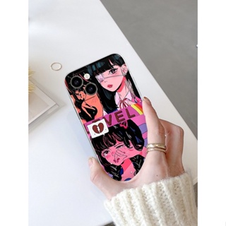 Anime Japanese anime girl เคสไอโฟน iPhone 8 Plus case X Xr Xs Max Se 2020 cover เคส iPhone 13 12 pro max 7 Plus 11 14 pr