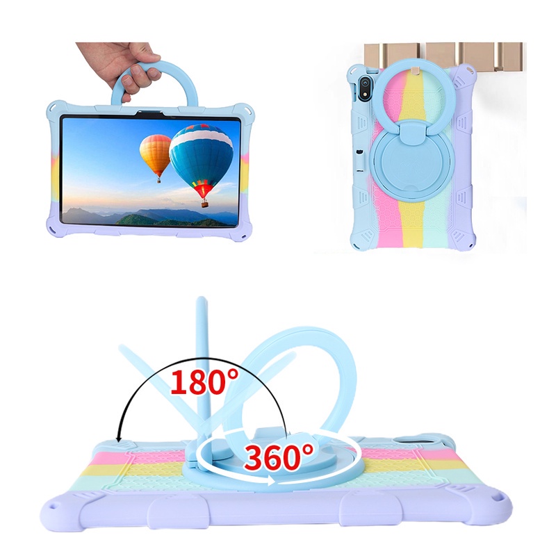 เคสซิลิโคนนิ่ม-สําหรับ-nokia-t20-10-4-นิ้ว-2022-360-ขาตั้งหมุนได้-กันกระแทก-กันตก-พร้อมช่องใส่ปากกา