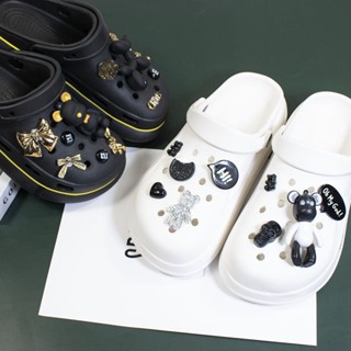 Crocs Jibbitz ชุดลูกโป่ง รูปสุนัข DIY สําหรับตกแต่งรองเท้า