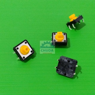 สวิทช์ OMRON ปุ่มกด กดติด-ปล่อยดับ DIP TACT Switch 12x12x7.3mm #B3F-OMRON (DIP) (1 ตัว)