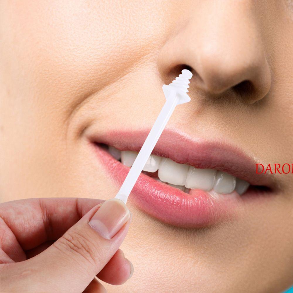 daron-nose-wax-applicator-sticks-20-ชิ้น-เซ็ต-nostril-ทําความสะอาดจมูกกําจัดขนบนใบหน้าแว็กซ์แท่ง
