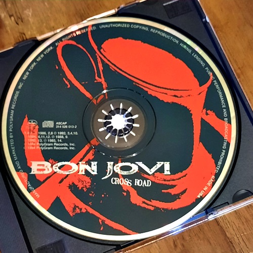 used-cd-ซีดีเพลงสากล-bon-jovi-cross-road-import-used-cd-1986-u-s-a-สภาพ-a