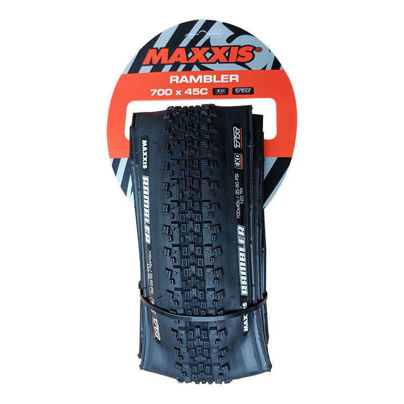 MAXXIS RAMBLER Pneumatico per ghiaia 700x38/40C/45C 650x47B Bicicletta pieghevole Ciclo-croce Pneumatico per ghiaia Anti Puntura Tubeless Pneumatico per bici  18