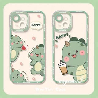 เคสโทรศัพท์มือถือ ลายการ์ตูนไดโนเสาร์น่ารัก หลากสี สําหรับ Samsung M23 M52A13 A23 A53 A33 A73 A03s A03 A02 A72 A52 A32 A22 A12 A70 A50s A30s A21s A71 A51 A31 A11 M11