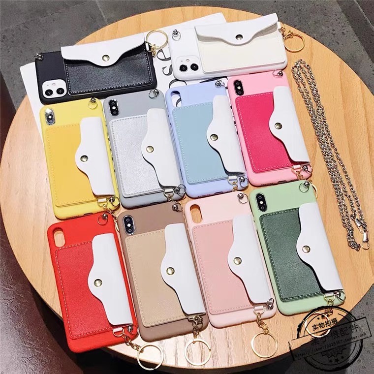 พร้อมส่ง-เคสใส่เหรียญ-ใส่บัตร-เคสสะพาย-เคสหัวเว่ย-hauwei-p30pro-nova3i-nova5t-honor20-nova7i