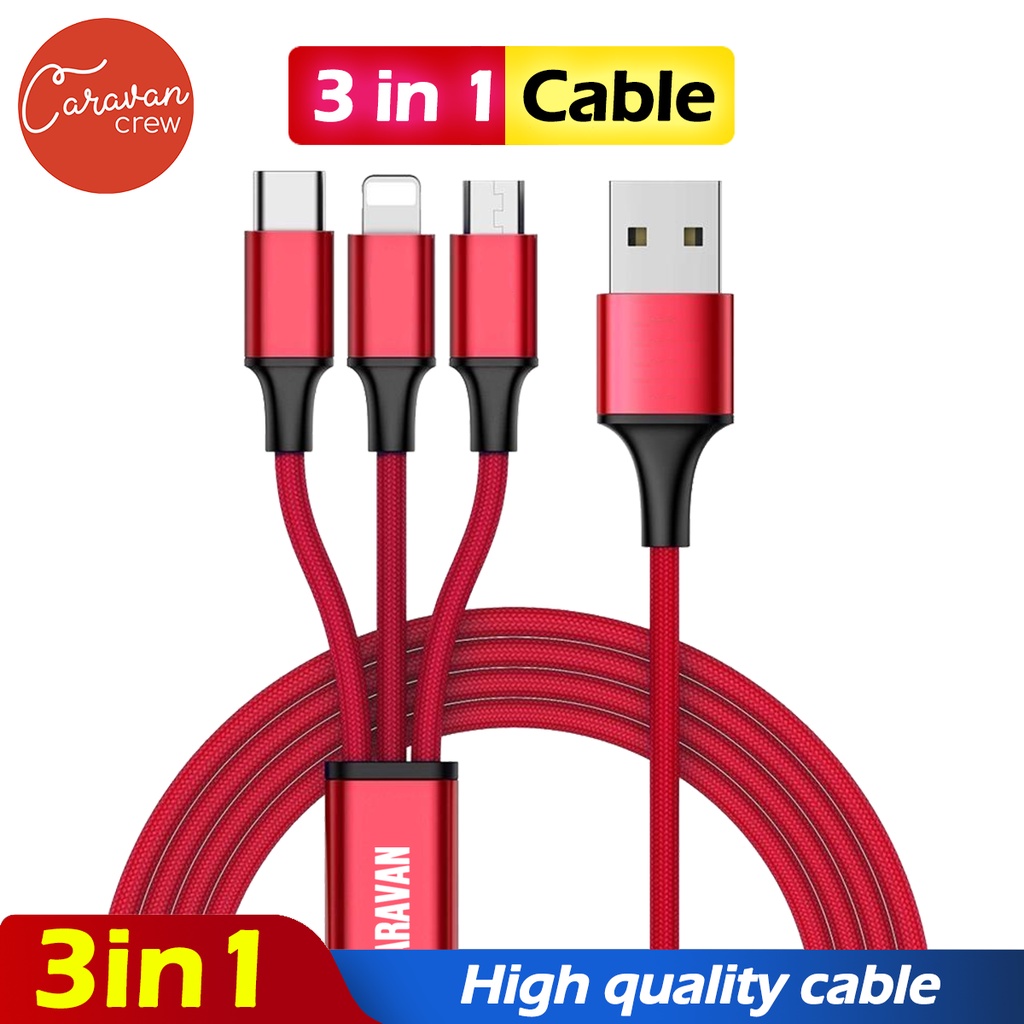 caravan-crew-3-in-1-cable-ไอโฟน-type-c-micro