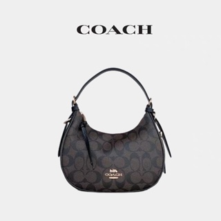 (Bangkok warehouse)💯US Direct Mail🔥Coach Shoulder Bag C6807 C6809 C8163 C7257 Kleo Hobo Small Ladies Handbag Moon Bag/Cr