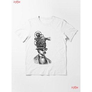 2022 The Projectionist Essential T-Shirt เสื้อยืด ดพิมพ์ลาย ดผ้าเด้ง คอกลม cotton ความนิยม discount Unisex