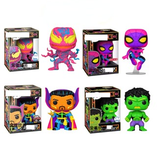 ตุ๊กตาฟิกเกอร์ Funko Pop Marvel Movie Peripheral Hulk Doctor Strange Venom ของเล่นสําหรับเด็ก