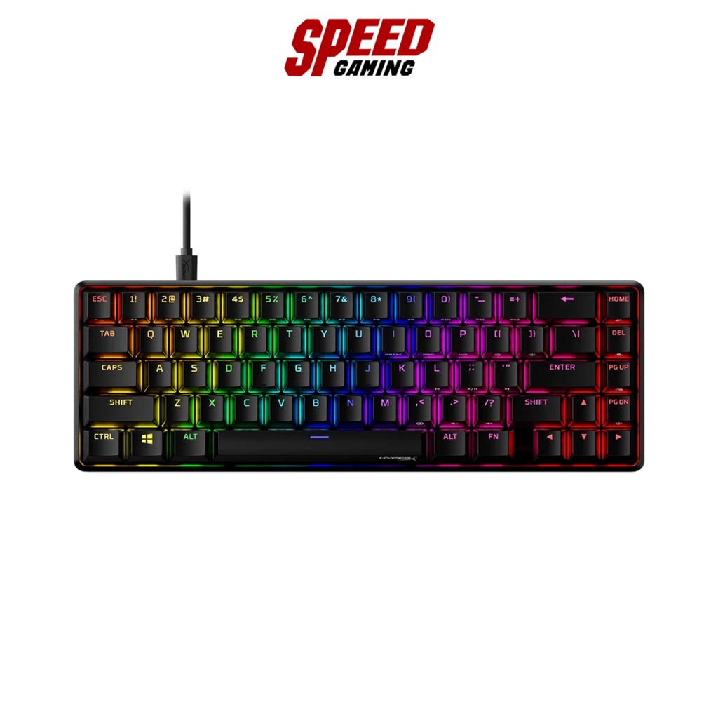 Hyperx keyboard alloy origins 65 aqua tactile sw by speed gaming