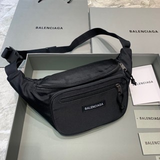 พรี​ ราคา3400 Balenciaga กระเป๋าผ้า กระเป๋าคาดอก กระเป๋า​คาด​เอว​