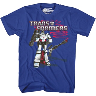 Megatron Transformers T-Shirt เสื้อยืด เสื้อเชิ้ตชาย