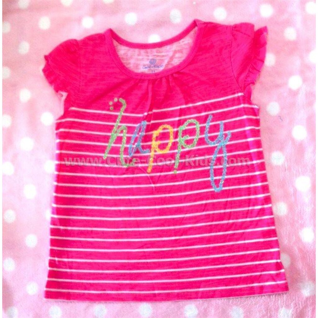tsg-418-เสื้อยืดเด็กผู้หญิง-สีชมพู-size-100-3-4y