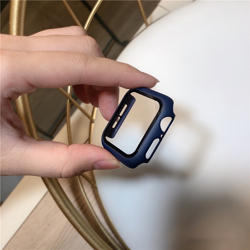 ภาพสินค้าสีใหม่ เเบบเงา Case PC+Glass สำหรับiwatch ขนาด40/41/44/45mm เคสWatch case smartwatch เคสสำหรับแอปเปิ้ลวอช 38mm 42mm จากร้าน caseamshop บน Shopee ภาพที่ 6