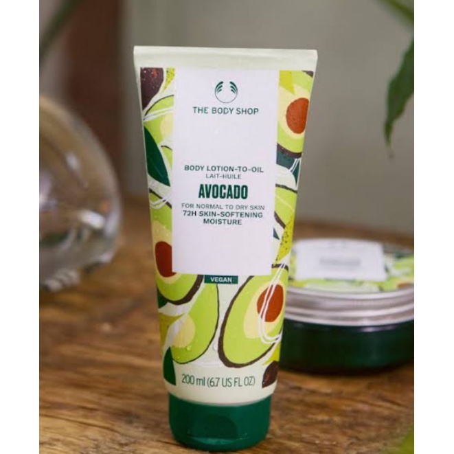 THE BODY SHOP AVOCADO BODY LOTION TOOIL 200ML Shopee Thailand
