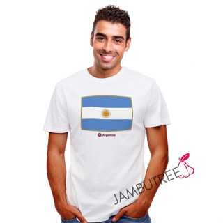 Jambutree 2022 FIFA World Cup Logo Qatar Argentina Football Team Supporter T-Shirt Streetwear Tee Bola Sepak Tshirt Baju