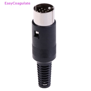 Eas Din plug 13 pin male inline อะแดปเตอร์เชื่อมต่อเสียง สําหรับ atari st ken icom Ate