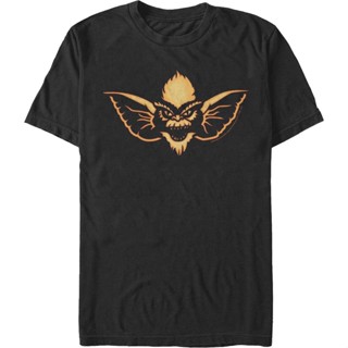 Stripe Carving Gremlins T-Shirt เสื้อยืดชาย เสื้อสาวอวบ