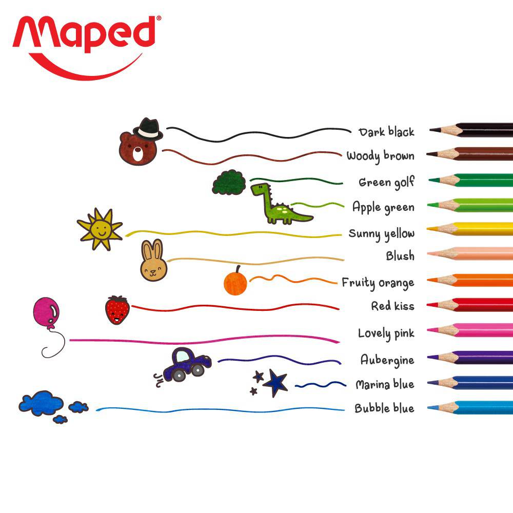 ดินสอสีไม้-maped-มาเพ็ด-สีไม้-แท่งใหญ่-12-สี-แท่งสามเหลี่ยม-co-834010-สีสันสด-ระบายง่าย-เรียบเนียน-1กล่อง